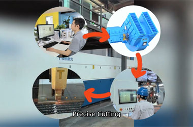 Four-step laser cutting process to achieve zero-defect production